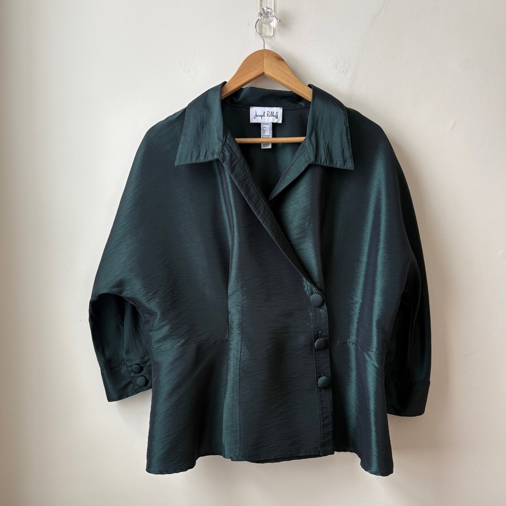 Joseph Ribkoff Taffeta Top - Picture 4 of 14